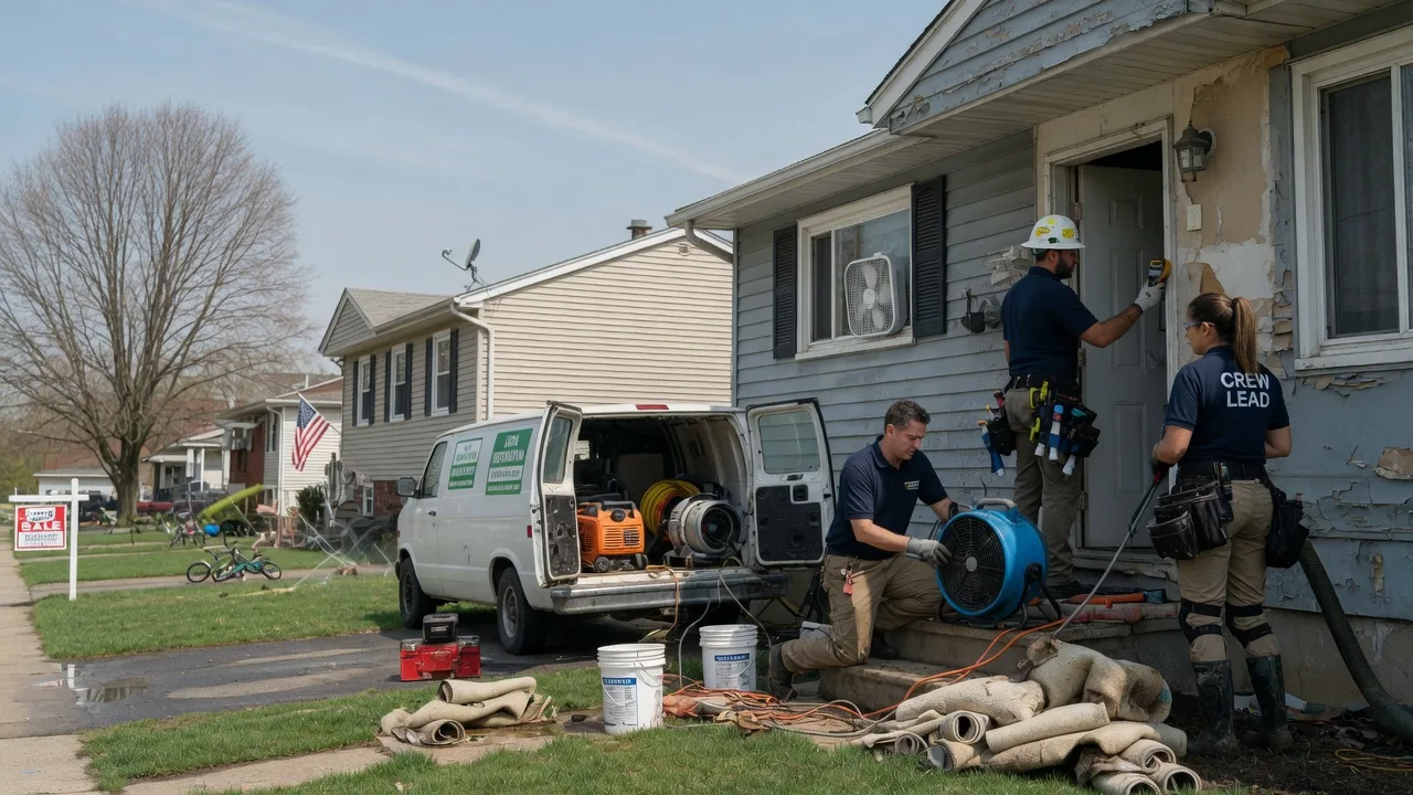 Flood Cleanup in Portsmouth, IA near me